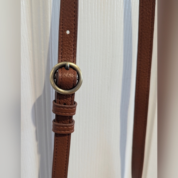 3 For $20 Maurices Brown Tassel Crossbody Wallet - Picture 3 of 6